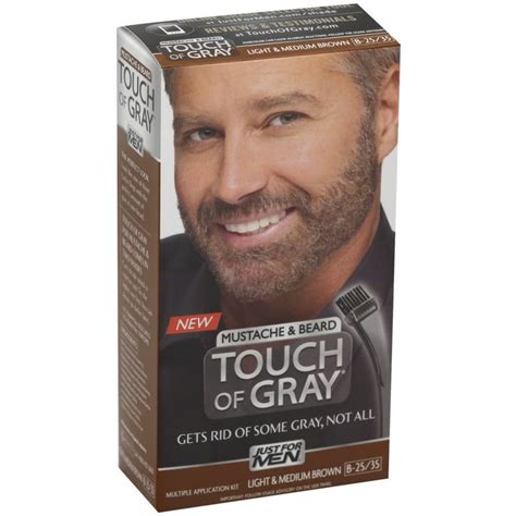 a touch of grey hair color